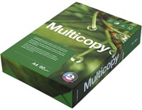 Printpapier Multicopy A4 80 grams 4-gaats wit 500 vel
