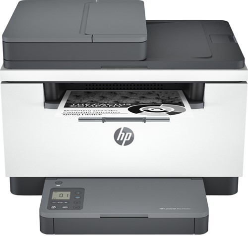 All-in-one zwart wit laserprinter HP M234SDW.