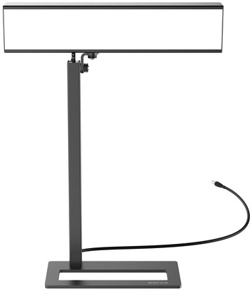 Lamp Dayvia Sundesk LED lichttherapie zwart.