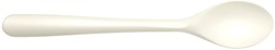 Lepel IEZZY herbruikbaar CPLA 19cm 50 stuks wit