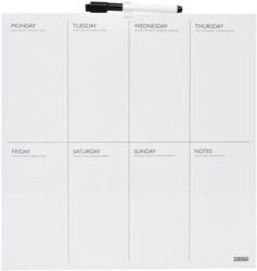 Planbord week Desq 35x35cm magnetisch 4209