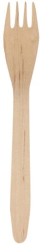 Vork 160mm hout 100 stuks