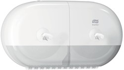 Toiletpapier dispenser Tork T9 Elevation SmartOne klein duo wit 682000