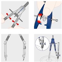 Passer Staedtler Mars 553 met snelverstelling-7