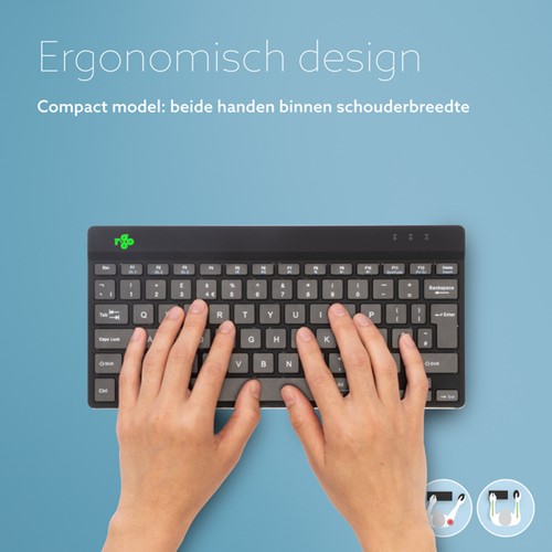 Compact Toetsenbord R-Go Tools Break draadloos-2
