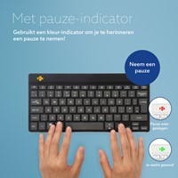 Compact Toetsenbord R-Go Tools Break draadloos-3