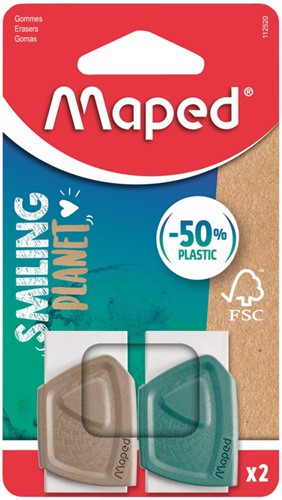 Gum Maped Smiling Planet blister 2 stuks