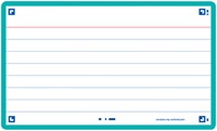 Flashcards Oxford 2.0 75x125mm gelijnd mint 80 stuks