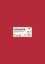 Fotokarton Folia 2-zijdig 50x70cm 300 grams #20 rood