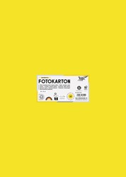 Fotokarton Folia 2-zijdig 50x70cm 300 grams #14 zonnegeel