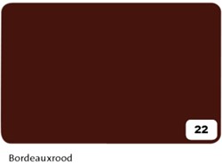 Fotokarton Folia 2-zijdig 50x70cm 300 grams #22 bordeaux rood