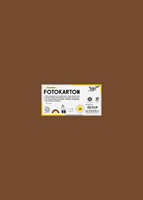 Fotokarton Folia 2-zijdig 50x70cm 300 grams #85 bruin