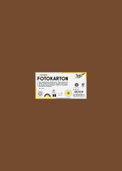 Fotokarton Folia 2-zijdig 50x70cm 300 grams #85 bruin