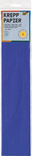 Crepepapier Folia 250x50cm #128 briljantblauw