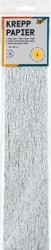 Crepepapier Folia 250x50cm #9126 zilver