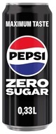 Frisdrank Pepsi Max cola 330 ml | afname per 24 stuks