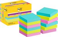 Memoblok zelfklevend 3M Post-it 622 Super Sticky 47,6x47,6mm Cosmic 12 blokjes