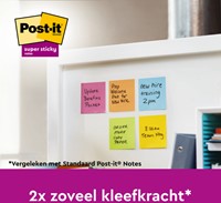 Memoblok zelfklevend 3M Post-it 622 Super Sticky 47,6x47,6mm Cosmic 12 blokjes-1