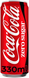 Frisdrank Coca Cola Zero 330 ml