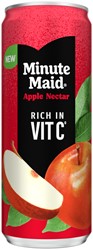 Frisdrank Minute Maid appelsap 330 ml | afname per 24 stuks
