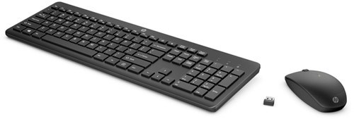 Toetsenbord HP 235 Qwerty + muis draadloos zwart