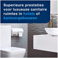 Toiletpapier Tork T4 Advanced 2-laags 400 vel wit pak à 42 rol 472168-2