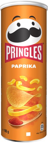 Chips Pringles paprika 165 gram