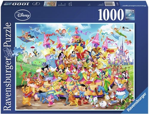 Puzzel Ravensburger Disney Disney Optocht 1000 stukjes