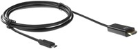 USB-C naar HDMI kabel 2.0 ACT AC7315 4K@60Hz 2 meter zwart-1