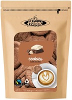 Koekjes Hoppe Cookies fairtrade double chocolate