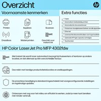 All-in-one kleurenlaserprinter HP Color LaserJet 4302fdw-2