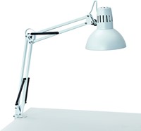 Bureaulamp MAUL Study tafelklem wit-1
