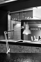 Bureaulamp MAUL Study tafelklem wit-2