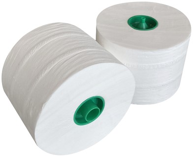 Toiletpapier doprol 2-laags cellulose 100m wit | afname per 36 rol
