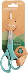 Schaar Econovo 18cm blauw | afname per 3 stuks