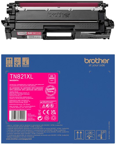 Toner Brother TN-821XLM magenta