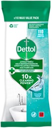 Reinigingsdoekjes Dettol antibact Ocean 110st