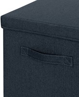 Opbergdoos Leitz Fabric gestoffeerd 330x325x380mm grijs 2 stuks-2