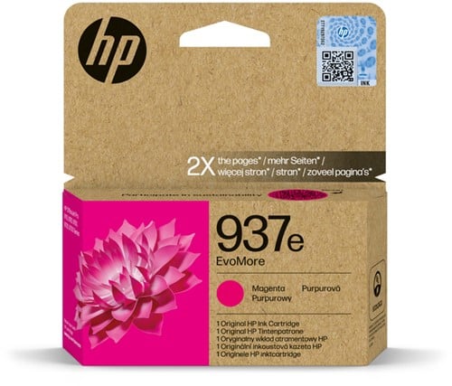 Inktcartridge HP 4S6W7NE 937E Evomore magenta