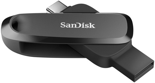 Phone Drive Sandisk 64GB USB-C 3.2- USB-A zwart-3