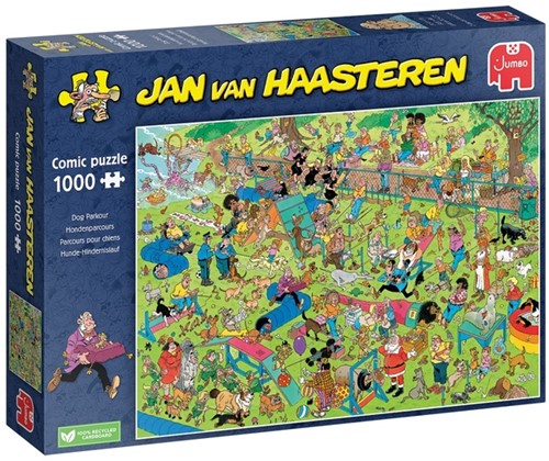 Puzzel Jan van Haasteren Hondenparcours 1000 stukjes