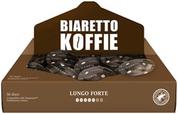 Koffie Biaretto Lungo Forte disc 50 stuks