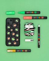 Verfstift Posca PC1MC extra fijn strogeel-5
