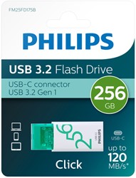 USB-stick Philips 256GB USB-C Click Spring Green
