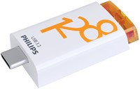 USB-stick Philips 128GB USB-C Click Sunrise Orange-2