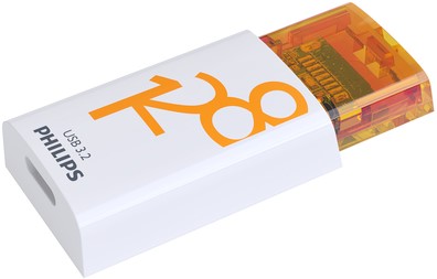 USB-stick Philips 128GB USB-C Click Sunrise Orange-3