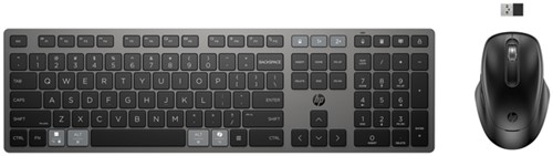 Toetsenbord HP 725 Qwerty + muis oplaadbaar draadloos