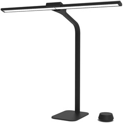 Bureaulamp Unilux Strata base zwart