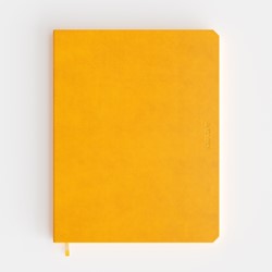 Notitieboek de KEMPEN large 171X220mm zachte kaft Independent - 192blz 90 grams chamois blanco papier