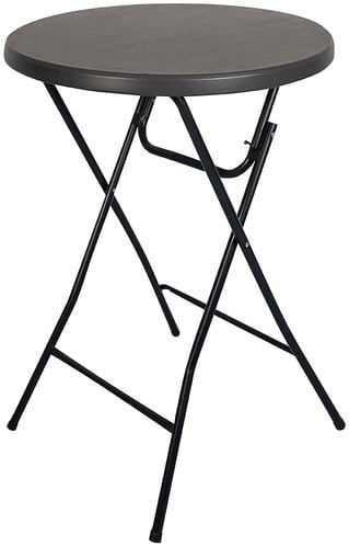 Statafel BRASQ BT100 80cm zwart